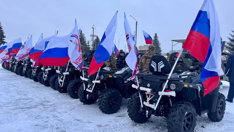 Новая партия высокопроходимой техники от Костромской области отправилась в зону СВО Новая партия высокопроходимой техники от Костромской области отправилась в зону СВО