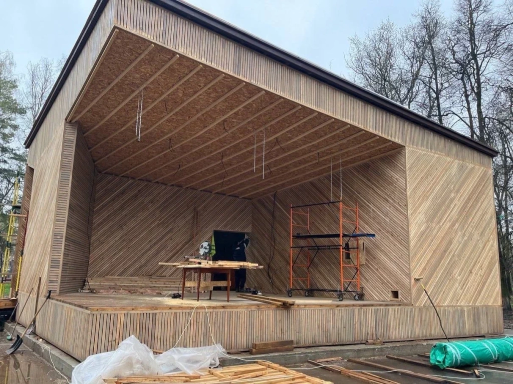 В Коломне завершается реконструкция парка Мира