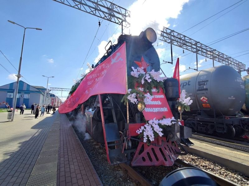 В Мордовию на станцию «Рузаевка» прибудет «Паровоз Победы»